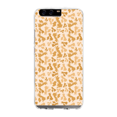 UK Desert Back Printed Transparent Hard Phone Case - Custom Camo Clothing - [new_brand] - [camo] - [camoflage] - [apparel] - [location] - [new_brand] - [custom] - [clothing]