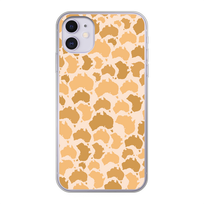 Australia Desert Back Printed Transparent Soft Phone Case - Custom Camo Clothing - [new_brand] - [camo] - [camoflage] - [apparel] - [location] - [new_brand] - [custom] - [clothing]