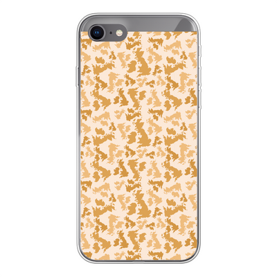 UK Desert Back Printed Transparent Soft Phone Case - Custom Camo Clothing - [new_brand] - [camo] - [camoflage] - [apparel] - [location] - [new_brand] - [custom] - [clothing]