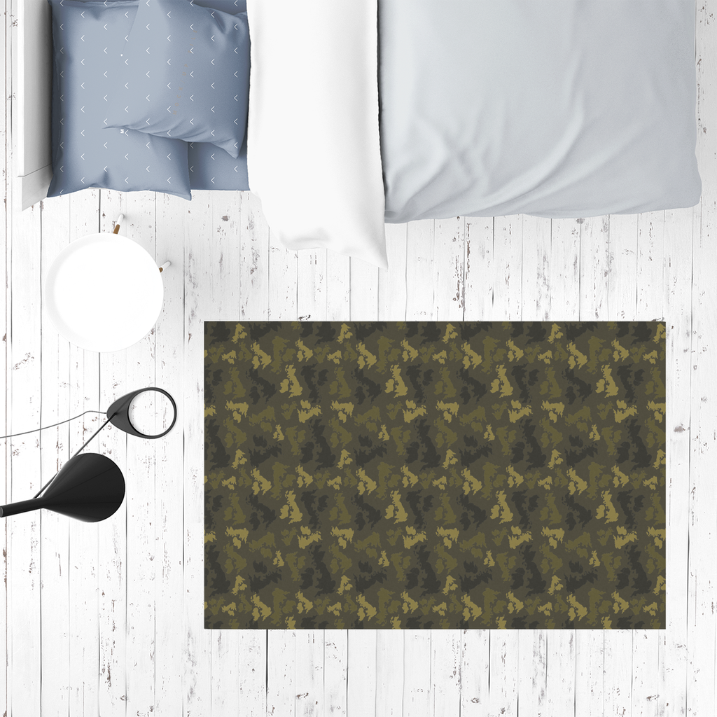 UK Forest Sublimation Mat / Carpet / Rug / Play Mat / Pet Feeding Mat - Custom Camo Clothing - [new_brand] - [camo] - [camoflage] - [apparel] - [location] - [new_brand] - [custom] - [clothing]