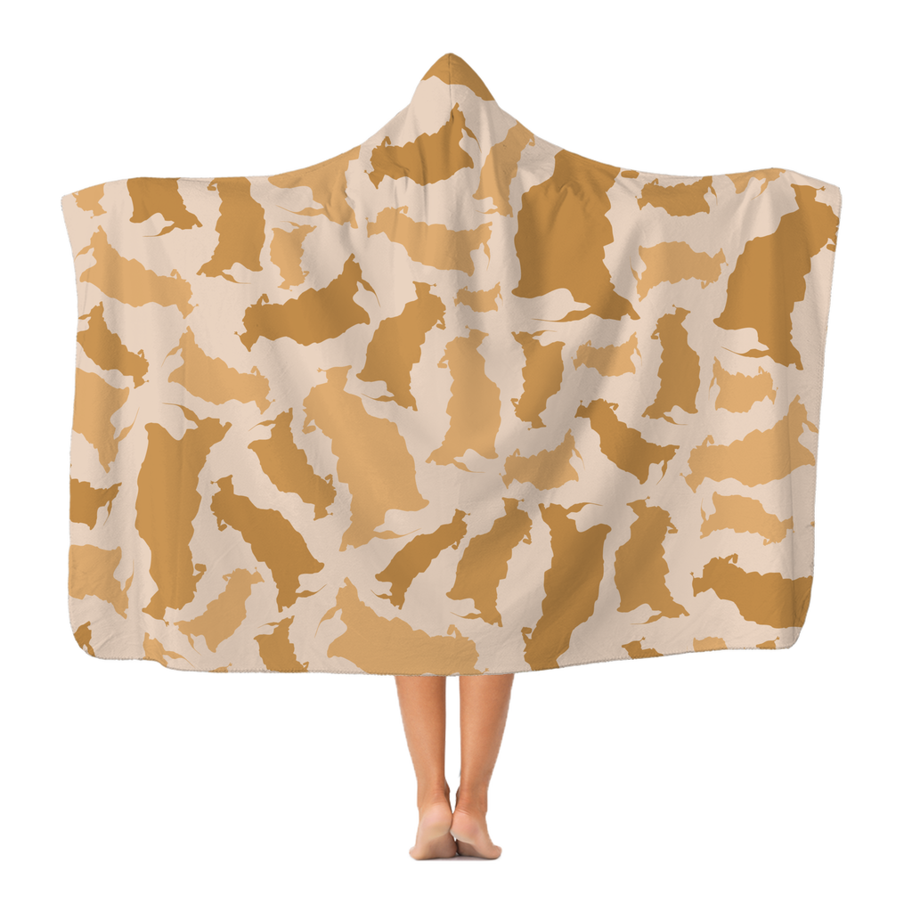 Russia Desert Premium Adult Hooded Blanket - LocationCamo.com