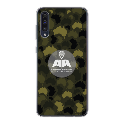 Australia Forest Back Printed Transparent Soft Phone Case - Custom Camo Clothing - [new_brand] - [camo] - [camoflage] - [apparel] - [location] - [new_brand] - [custom] - [clothing]