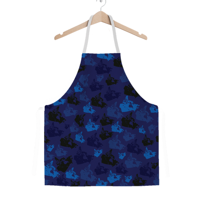 Canada Midnight Classic Sublimation Adult Apron - Custom Camo Clothing - [new_brand] - [camo] - [camoflage] - [apparel] - [location] - [new_brand] - [custom] - [clothing]