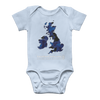 UK Midnight Classic Baby Onesie Bodysuit - Custom Camo Clothing - [new_brand] - [camo] - [camoflage] - [apparel] - [location] - [new_brand] - [custom] - [clothing]