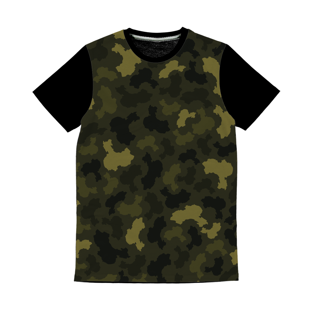 China Forest Classic Sublimation Panel T-Shirt - LocationCamo.com