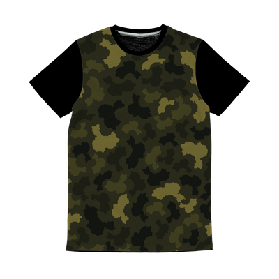 China Forest Classic Sublimation Panel T-Shirt - LocationCamo.com