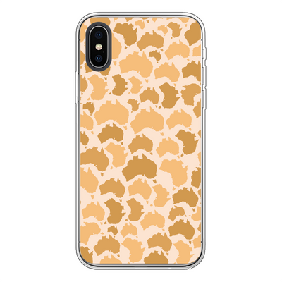 Australia Desert Back Printed Transparent Soft Phone Case - Custom Camo Clothing - [new_brand] - [camo] - [camoflage] - [apparel] - [location] - [new_brand] - [custom] - [clothing]