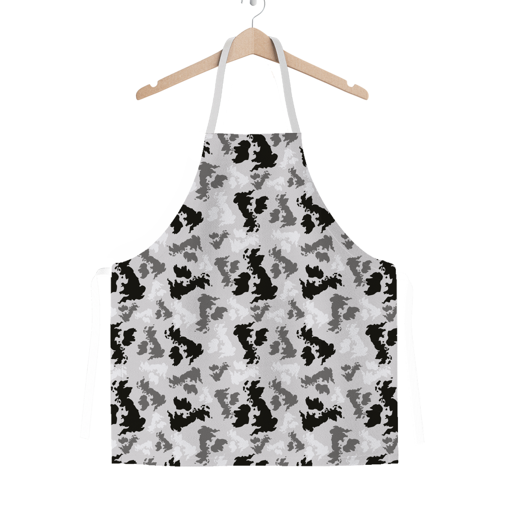 UK Arctic Classic Sublimation Adult Apron - Custom Camo Clothing - [new_brand] - [camo] - [camoflage] - [apparel] - [location] - [new_brand] - [custom] - [clothing]