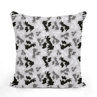 UK Arctic Sequin Cushion Cover - Custom Camo Clothing - [new_brand] - [camo] - [camoflage] - [apparel] - [location] - [new_brand] - [custom] - [clothing]