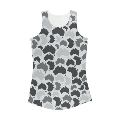 Australia Arctic Women Performance Tank Top - Custom Camo Clothing - [new_brand] - [camo] - [camoflage] - [apparel] - [location] - [new_brand] - [custom] - [clothing]