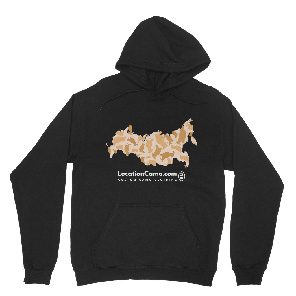 Russia Desert Classic Adult Hoodie - LocationCamo.com