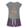 UK Desert Women's Sleepy Tee and Flannel Short - Custom Camo Clothing - [new_brand] - [camo] - [camoflage] - [apparel] - [location] - [new_brand] - [custom] - [clothing]