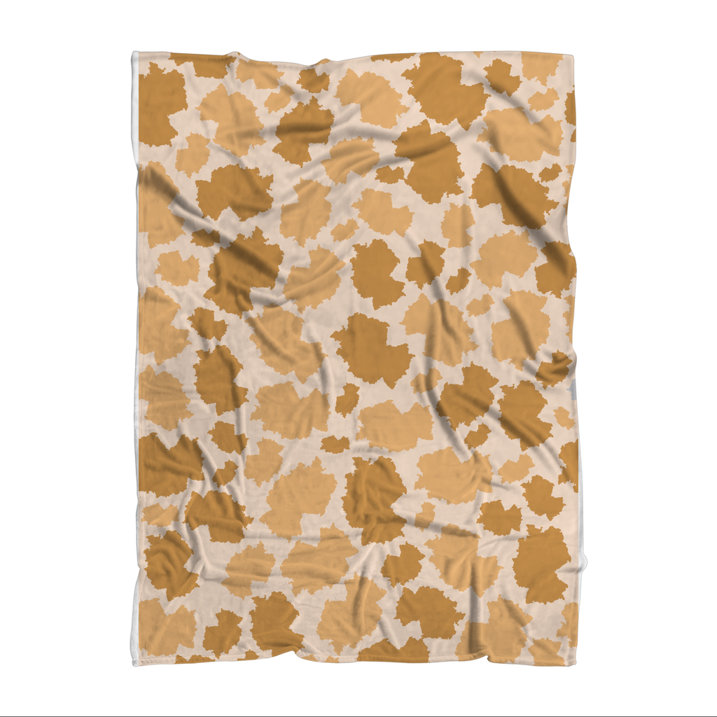 Germany Desert Sublimation Throw Blanket - LocationCamo.com