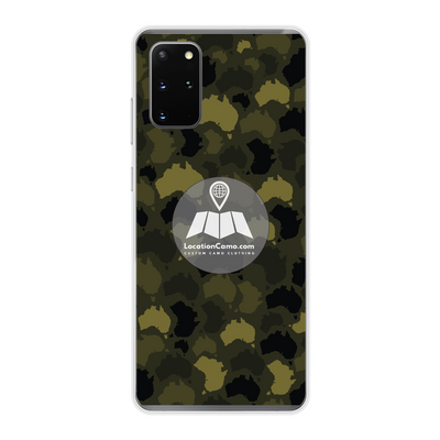 Australia Forest Back Printed Transparent Soft Phone Case - Custom Camo Clothing - [new_brand] - [camo] - [camoflage] - [apparel] - [location] - [new_brand] - [custom] - [clothing]