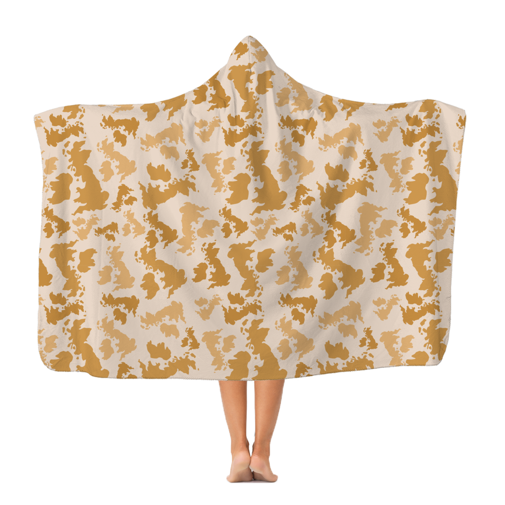 UK Desert Premium Adult Hooded Blanket - Custom Camo Clothing - [new_brand] - [camo] - [camoflage] - [apparel] - [location] - [new_brand] - [custom] - [clothing]