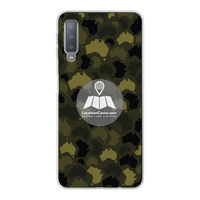 Australia Forest Back Printed Transparent Soft Phone Case - Custom Camo Clothing - [new_brand] - [camo] - [camoflage] - [apparel] - [location] - [new_brand] - [custom] - [clothing]