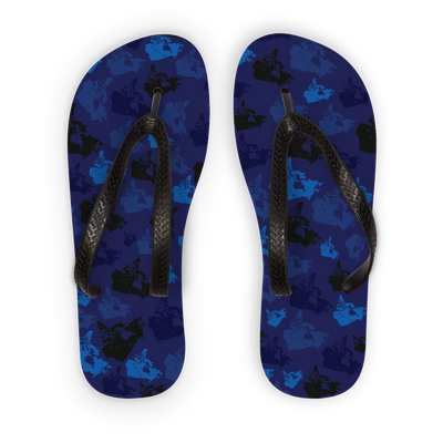 Canada Midnight Kids Flip Flops - Custom Camo Clothing - [new_brand] - [camo] - [camoflage] - [apparel] - [location] - [new_brand] - [custom] - [clothing]