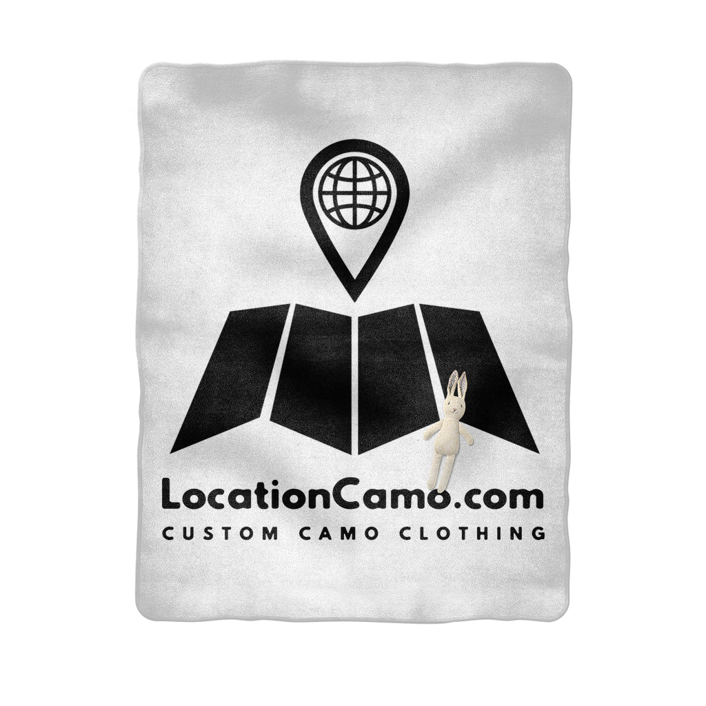 Brand Logo Sublimation Baby Blanket - LocationCamo.com