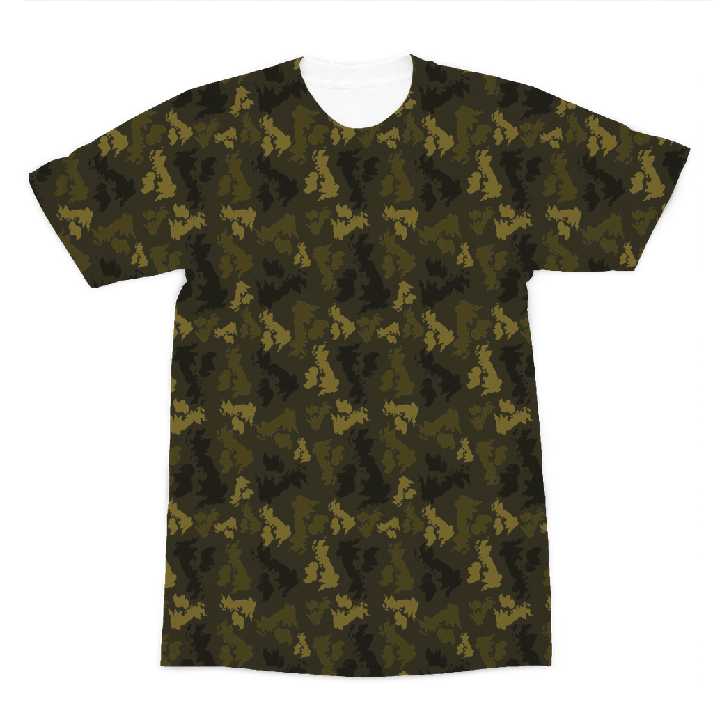 UK Forest Premium Sublimation Adult T-Shirt - Custom Camo Clothing - [new_brand] - [camo] - [camoflage] - [apparel] - [location] - [new_brand] - [custom] - [clothing]