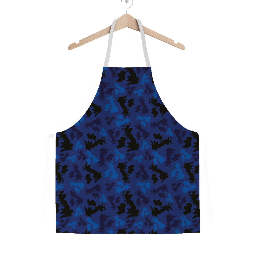 UK Midnight Classic Sublimation Adult Apron - Custom Camo Clothing - [new_brand] - [camo] - [camoflage] - [apparel] - [location] - [new_brand] - [custom] - [clothing]