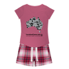 Australia Girls Sleepy Tee | Flannel Short | Custom Camo Clothing