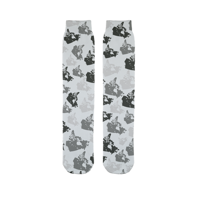 Canada Arctic Sublimation Tube Sock - Custom Camo Clothing - [new_brand] - [camo] - [camoflage] - [apparel] - [location] - [new_brand] - [custom] - [clothing]