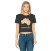 Australia Desert Classic Women's Cropped Raw Edge T-Shirt - Custom Camo Clothing - [new_brand] - [camo] - [camoflage] - [apparel] - [location] - [new_brand] - [custom] - [clothing]