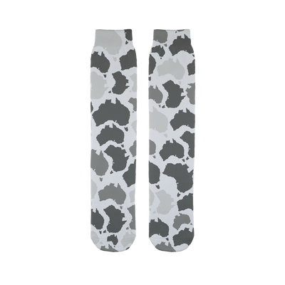 Australia Arctic Sublimation Tube Sock - Custom Camo Clothing - [new_brand] - [camo] - [camoflage] - [apparel] - [location] - [new_brand] - [custom] - [clothing]