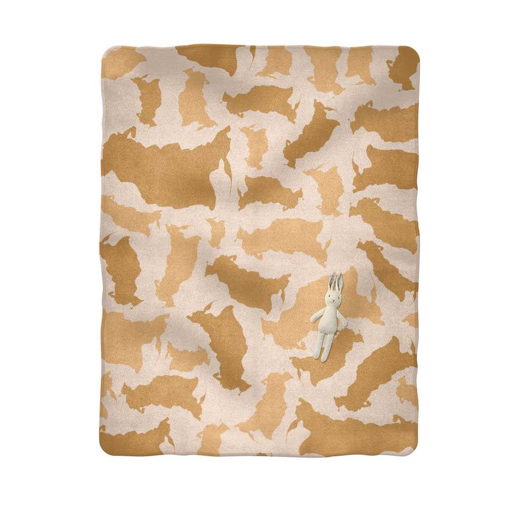 Russia Desert Sublimation Baby Blanket - LocationCamo.com