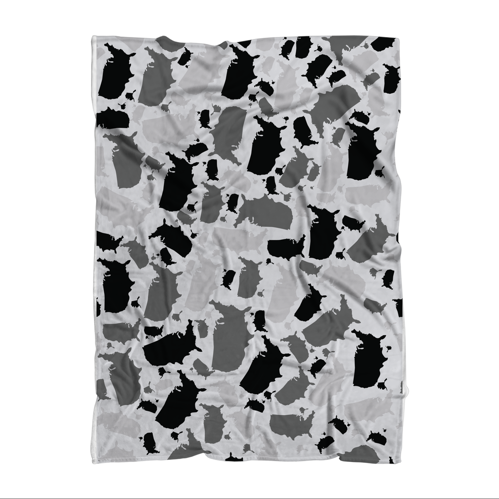 USA Arctic Sublimation Throw Blanket - LocationCamo.com