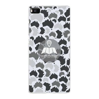 Arctic Printed Transparent Phone Case | Custom Camo Clothing