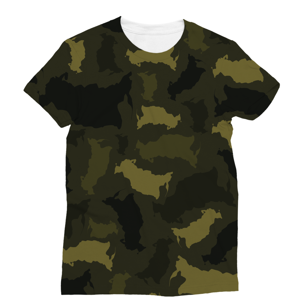 Russia Forest Classic Sublimation Women's T-Shirt - LocationCamo.com