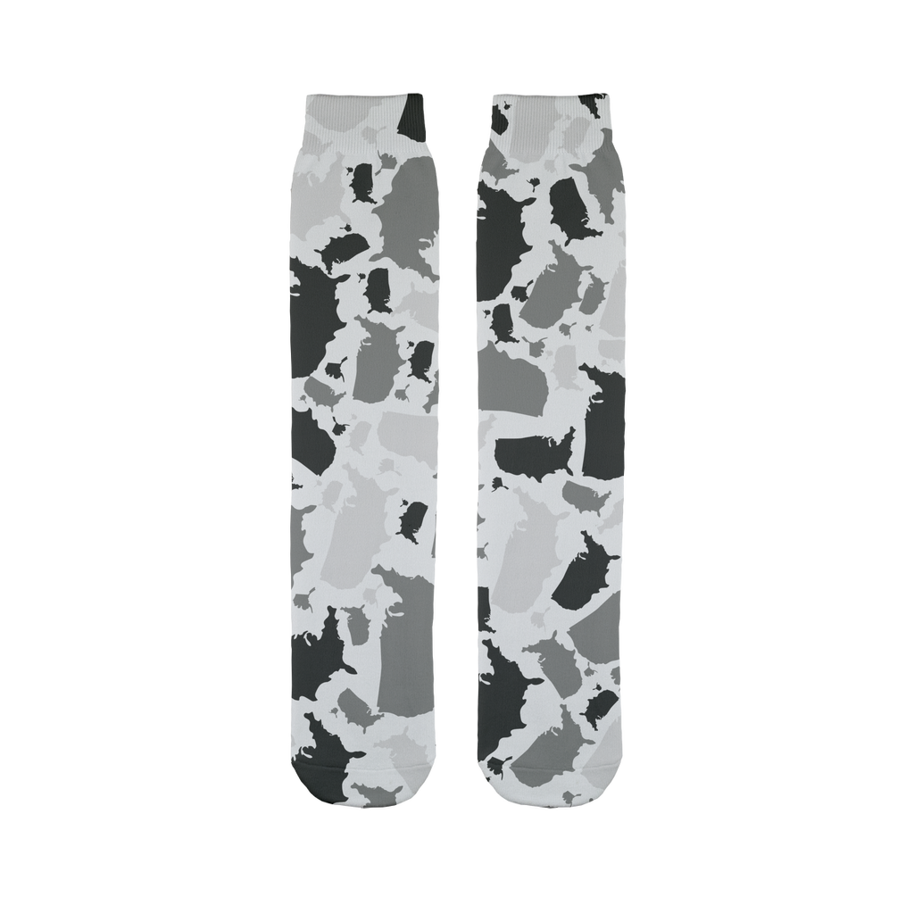 USA Arctic Sublimation Tube Sock - LocationCamo.com