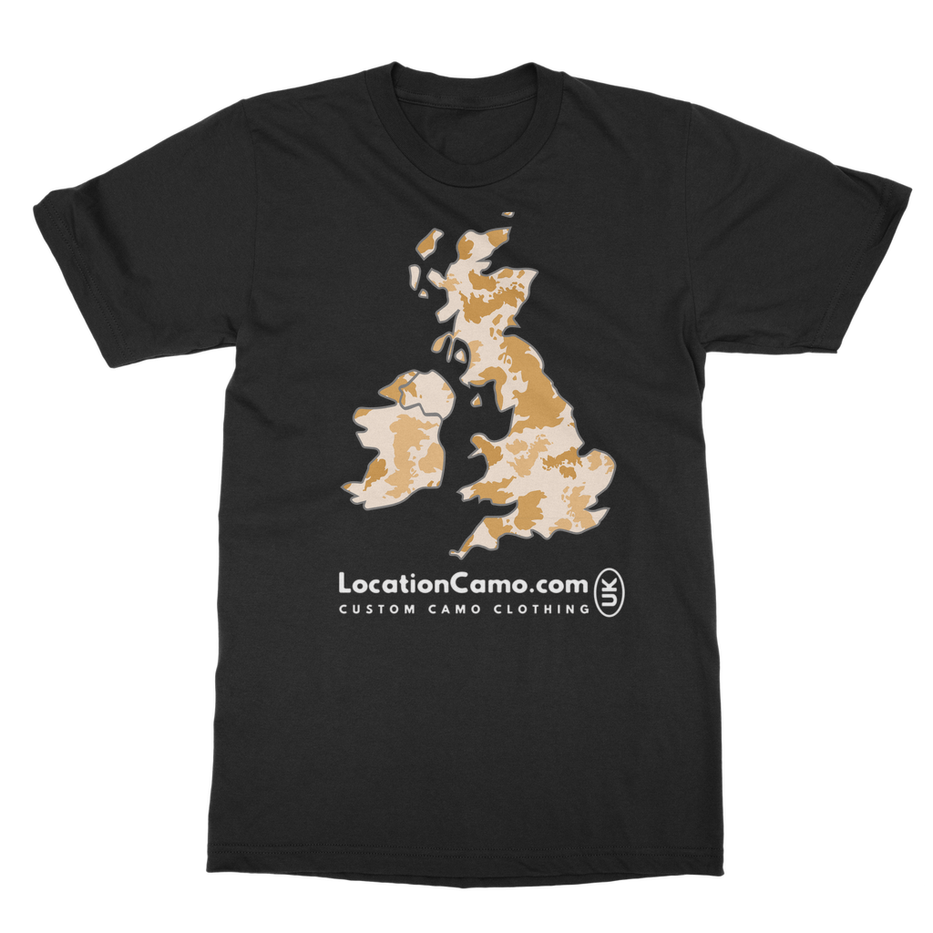 UK Desert Classic Heavy Cotton Adult T-Shirt - Custom Camo Clothing - [new_brand] - [camo] - [camoflage] - [apparel] - [location] - [new_brand] - [custom] - [clothing]