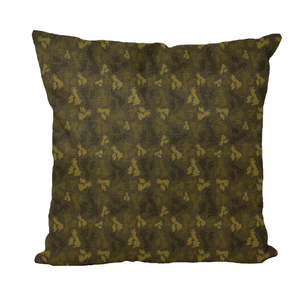 UK Forest Throw Pillow with Insert - Custom Camo Clothing - [new_brand] - [camo] - [camoflage] - [apparel] - [location] - [new_brand] - [custom] - [clothing]