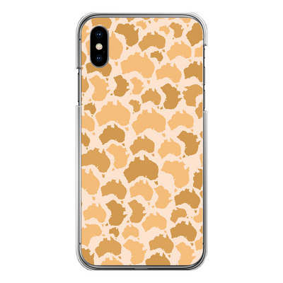 Australia Desert Back Printed Transparent Hard Phone Case - Custom Camo Clothing - [new_brand] - [camo] - [camoflage] - [apparel] - [location] - [new_brand] - [custom] - [clothing]