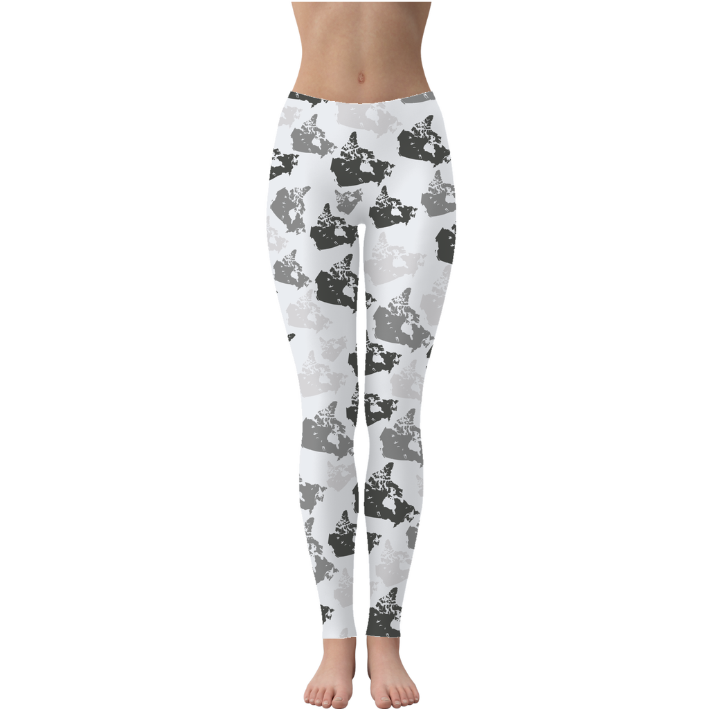 Canada Arctic Leggings - Custom Camo Clothing - [new_brand] - [camo] - [camoflage] - [apparel] - [location] - [new_brand] - [custom] - [clothing]