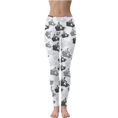 Canada Arctic Leggings - Custom Camo Clothing - [new_brand] - [camo] - [camoflage] - [apparel] - [location] - [new_brand] - [custom] - [clothing]