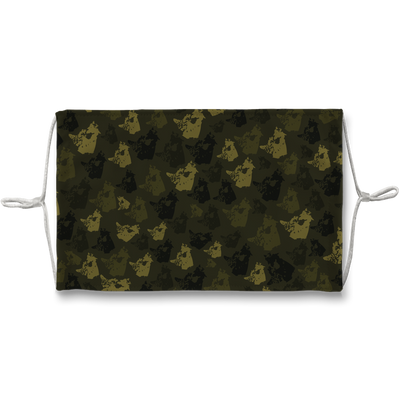 Canada Forest Sublimation Face Mask + 10 Replacement Filters - Custom Camo Clothing - [new_brand] - [camo] - [camoflage] - [apparel] - [location] - [new_brand] - [custom] - [clothing]