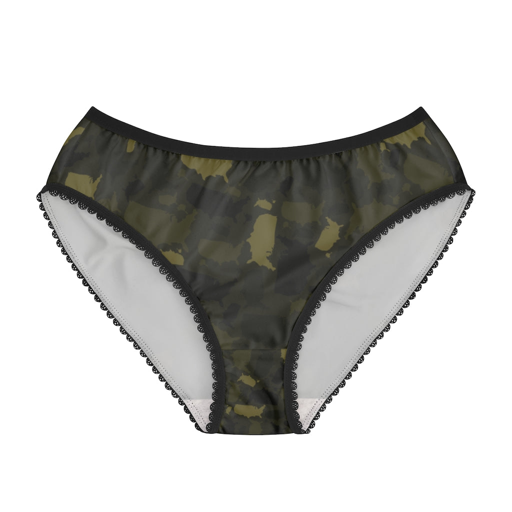 USA Forest Women's Briefs - LocationCamo.com