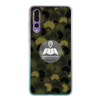 Australia Forest Back Printed Transparent Soft Phone Case - Custom Camo Clothing - [new_brand] - [camo] - [camoflage] - [apparel] - [location] - [new_brand] - [custom] - [clothing]