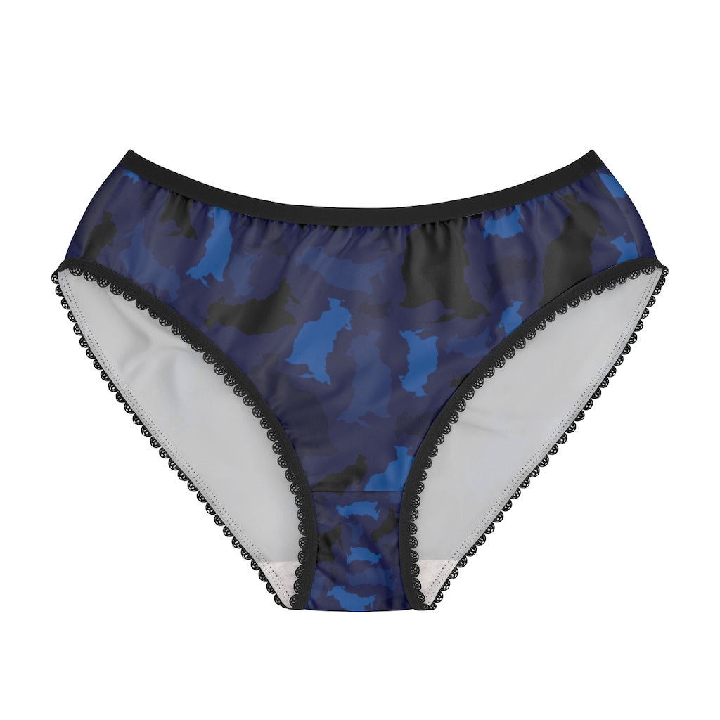 Russia Midnight Women's Briefs - LocationCamo.com