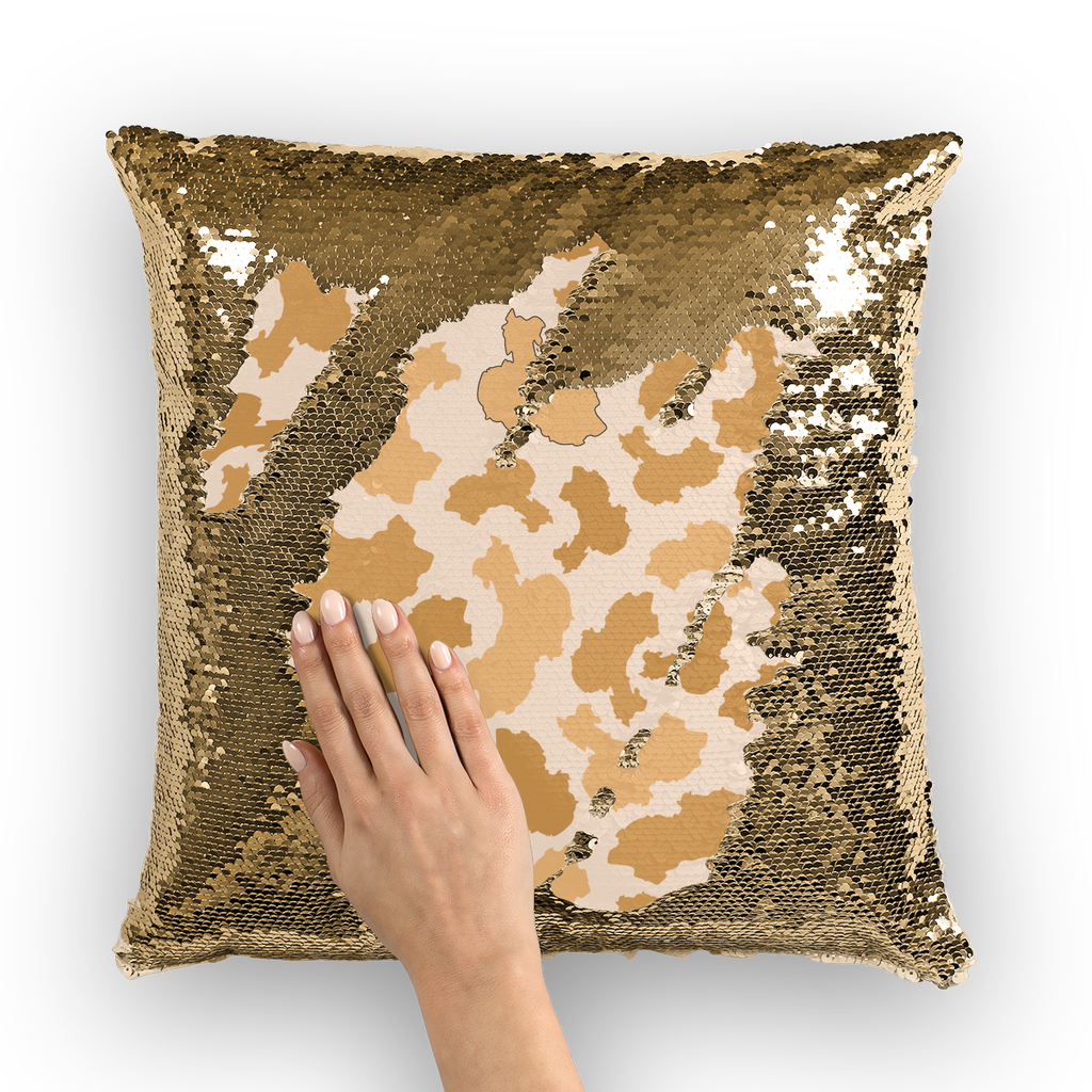 China Desert Sequin Cushion Cover - LocationCamo.com