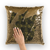 UK Forest Sequin Cushion Cover - Custom Camo Clothing - [new_brand] - [camo] - [camoflage] - [apparel] - [location] - [new_brand] - [custom] - [clothing]