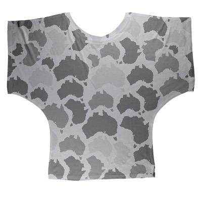 Australia Arctic Batwing Top | Batwing Top | Custom Camo Clothing