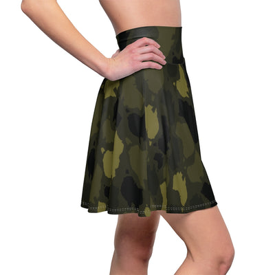 Australia Forest Women's Skater Skirt - Custom Camo Clothing - [new_brand] - [camo] - [camoflage] - [apparel] - [location] - [new_brand] - [custom] - [clothing]