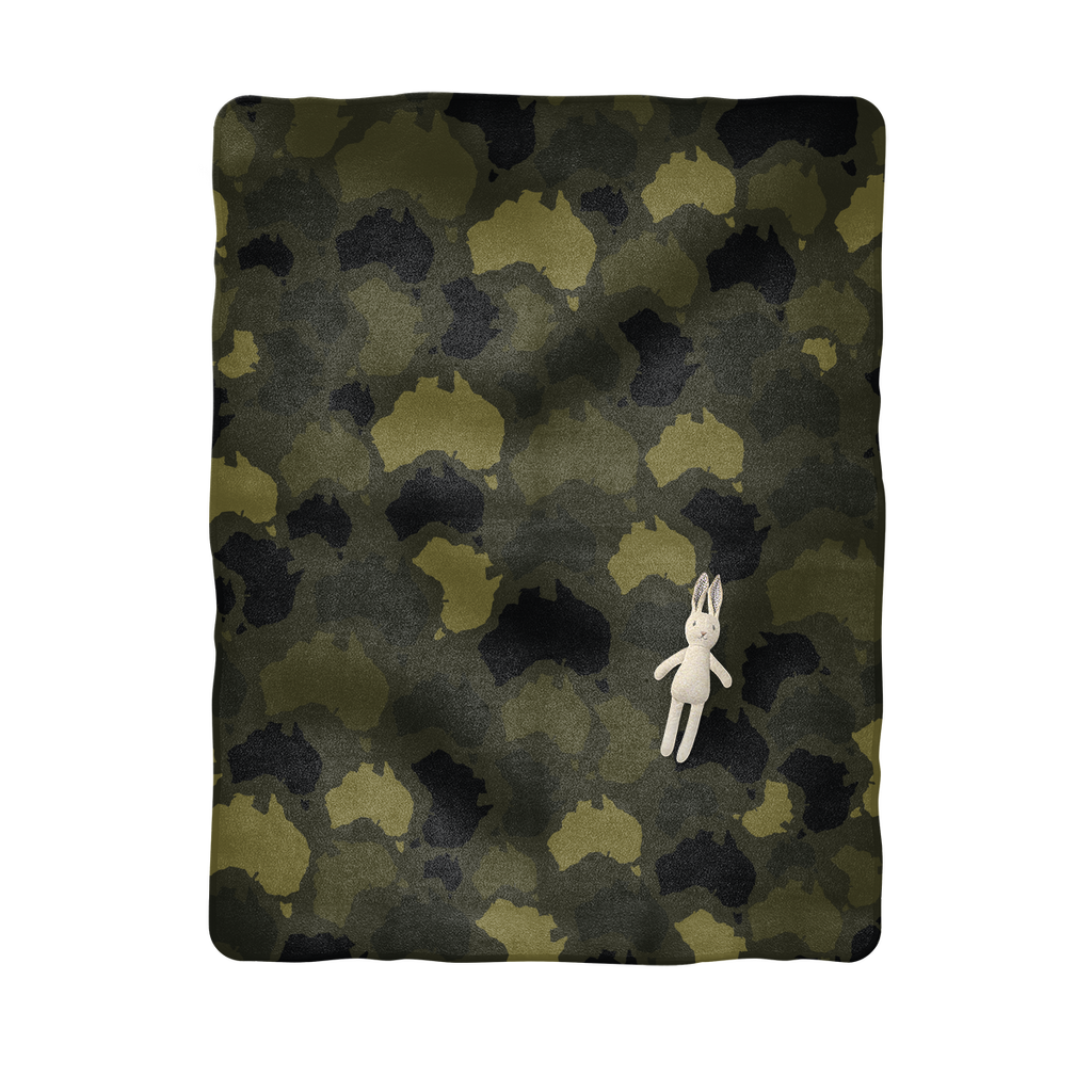 Australia Forest Sublimation Baby Blanket - Custom Camo Clothing - [new_brand] - [camo] - [camoflage] - [apparel] - [location] - [new_brand] - [custom] - [clothing]