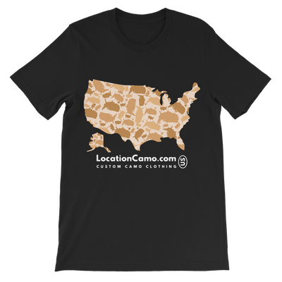 USA Desert Premium Kids T-Shirt - LocationCamo.com