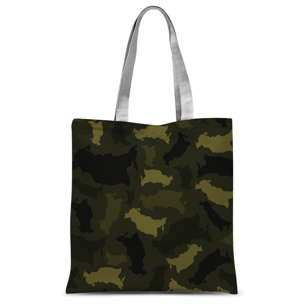 Russia Forest Classic Sublimation Tote Bag - LocationCamo.com