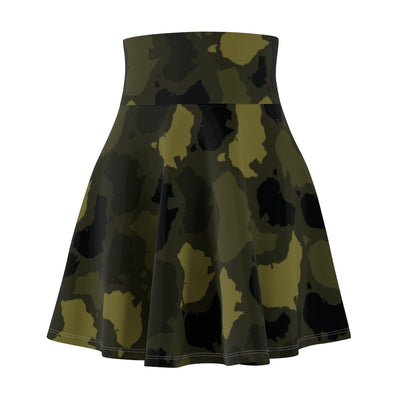 Australia Forest Women's Skater Skirt - Custom Camo Clothing - [new_brand] - [camo] - [camoflage] - [apparel] - [location] - [new_brand] - [custom] - [clothing]